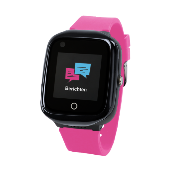 Connect NEO GPS telefoonhorloges voor kinderen berichtenservice roze